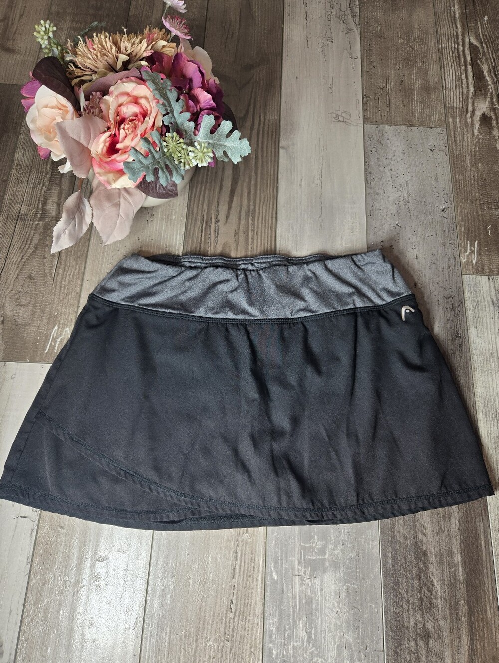 HEAD Black & Gray Athletic Skort – Women’s Size Medium